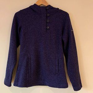 Fuzzy Columbia sweater hoodie